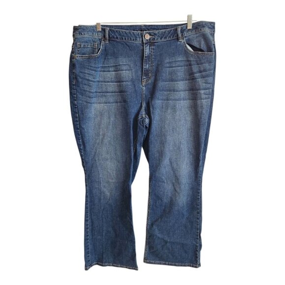 Lane Bryant Mid-Rise Bootcut Jeans Size 26 Regular - Picture 1 of 10